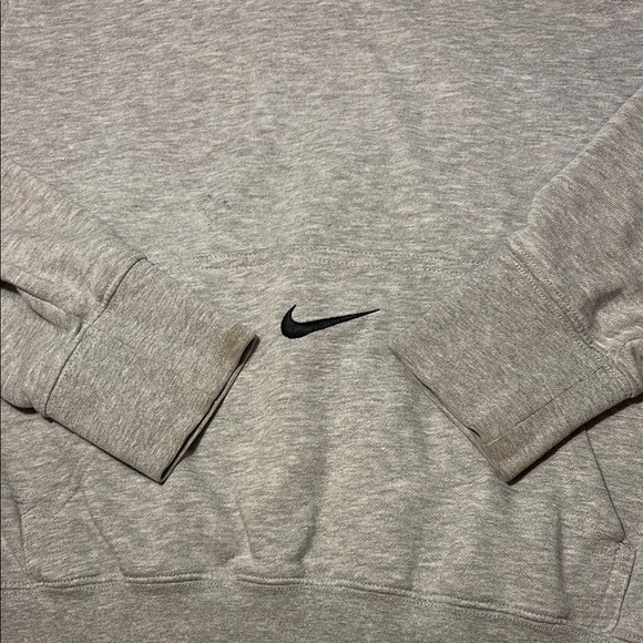 Nike Vintage 90s Nike Center
Swoosh Gray Pullover Hoodie Medium - Picture 6 of 9